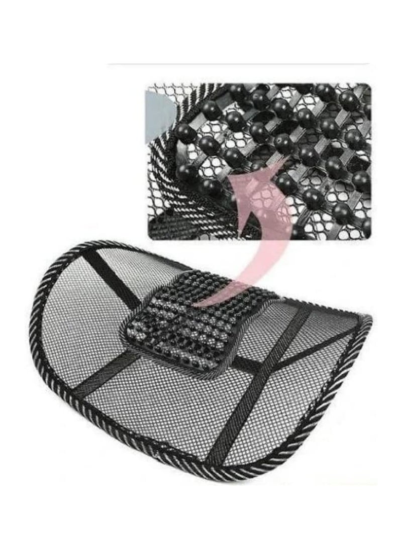 Yuwell Air Flow Lumbar Support Cushion Car Seat Supports Cushion Waist Pad Comfortable Mesh Chair Relief Lumbar Back Pain Support Car Cushion Office Seat Chair - Image 3