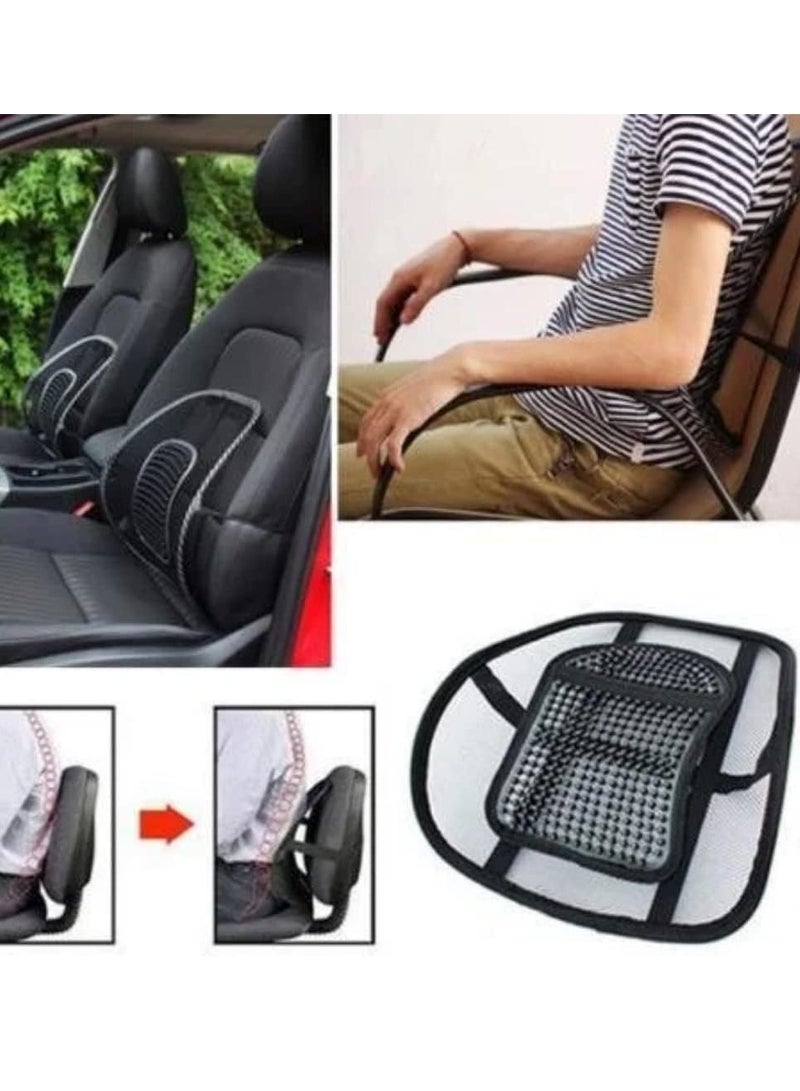 Yuwell Air Flow Lumbar Support Cushion Car Seat Supports Cushion Waist Pad Comfortable Mesh Chair Relief Lumbar Back Pain Support Car Cushion Office Seat Chair - Image 5