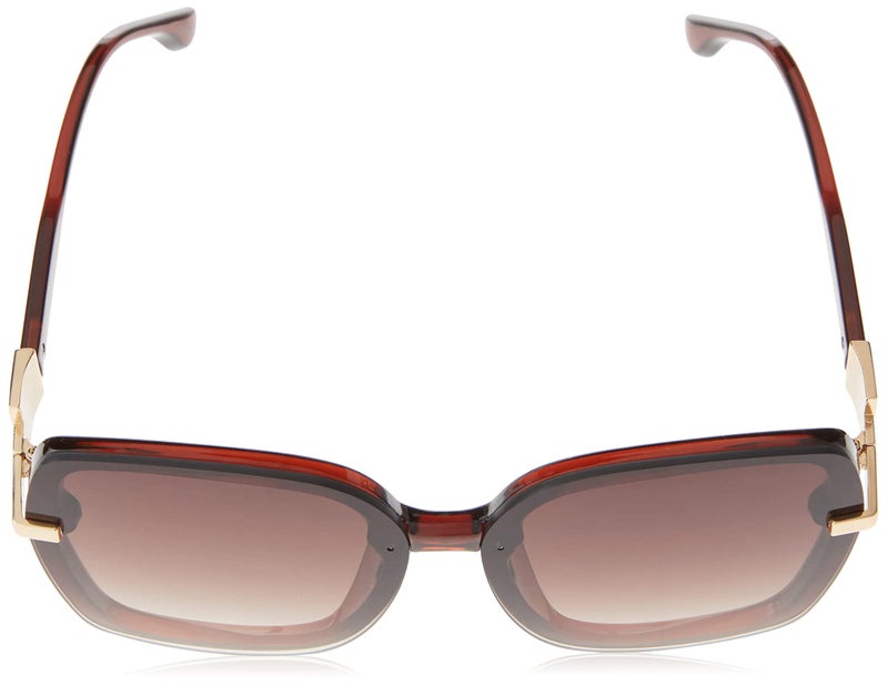 Jessica Simpson Womens J6112 Oversized Square Sunglasses With 100% Uv Protection. Glam Gifts For Her, 64 Mm, Brown, 64 Mm US - Image 4