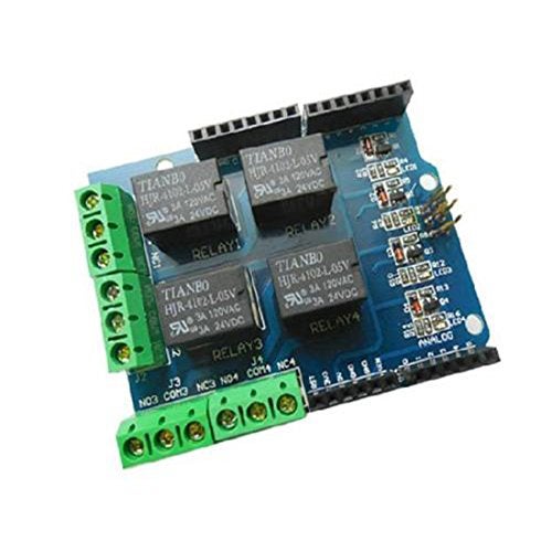 HiLetgo 5V 4 Channel Relay Shield for UNO R3 - Image 5