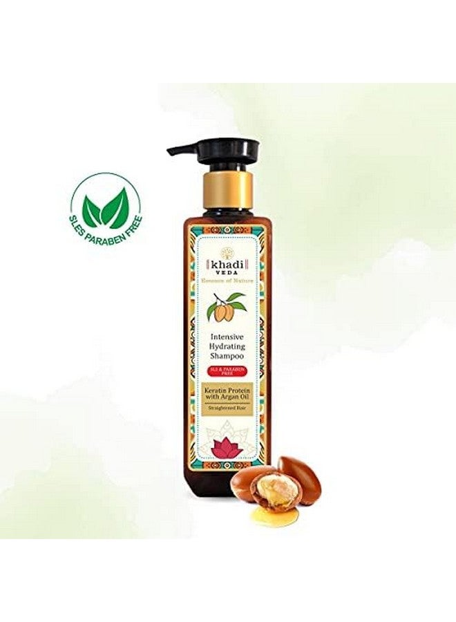 khadi veda Shampoo Keratin Protein With Argan Oil For Intensive Hydrating 200 Ml(Pack Of 2) - Image 2