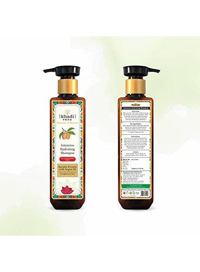 khadi veda Shampoo Keratin Protein With Argan Oil For Intensive Hydrating 200 Ml(Pack Of 2) - Image 3