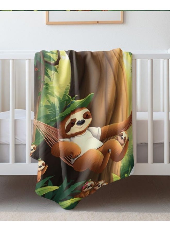 general Children's or student cartoon flannel thin blanket (warm and comfortable, suitable for sleep, games) 100cm*150cm - 214 - Image 1