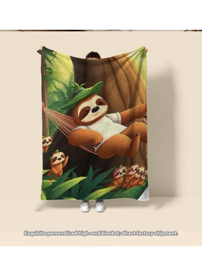 general Children's or student cartoon flannel thin blanket (warm and comfortable, suitable for sleep, games) 100cm*150cm - 214 - Image 3