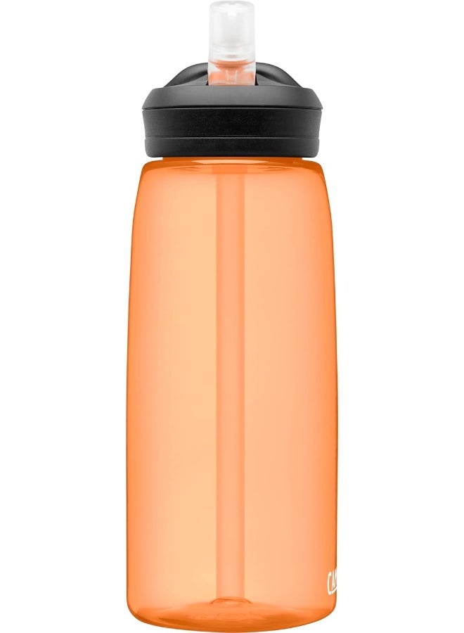 كاميلباك زجاجة CamelBak Eddy+ بسعة 32 أونصة – Tritan Renew، غطاء قش، Desert Sunrise، مقاومة للانسكاب - Image 3