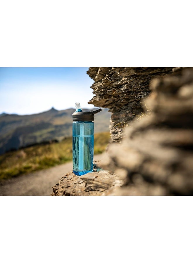 كاميلباك زجاجة CamelBak Eddy+ بسعة 32 أونصة – Tritan Renew، غطاء قش، Desert Sunrise، مقاومة للانسكاب - Image 2
