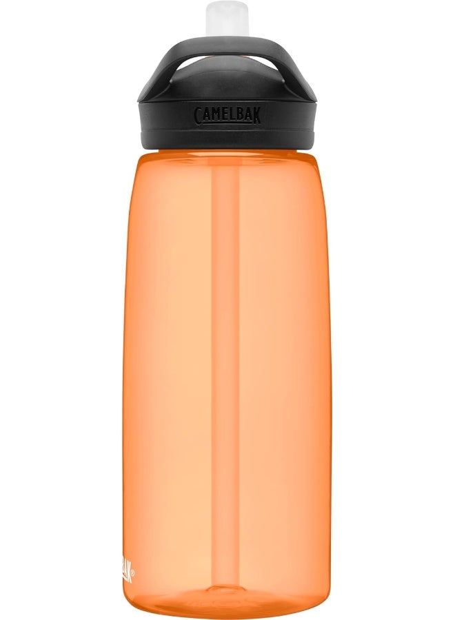 كاميلباك زجاجة CamelBak Eddy+ بسعة 32 أونصة – Tritan Renew، غطاء قش، Desert Sunrise، مقاومة للانسكاب - Image 5