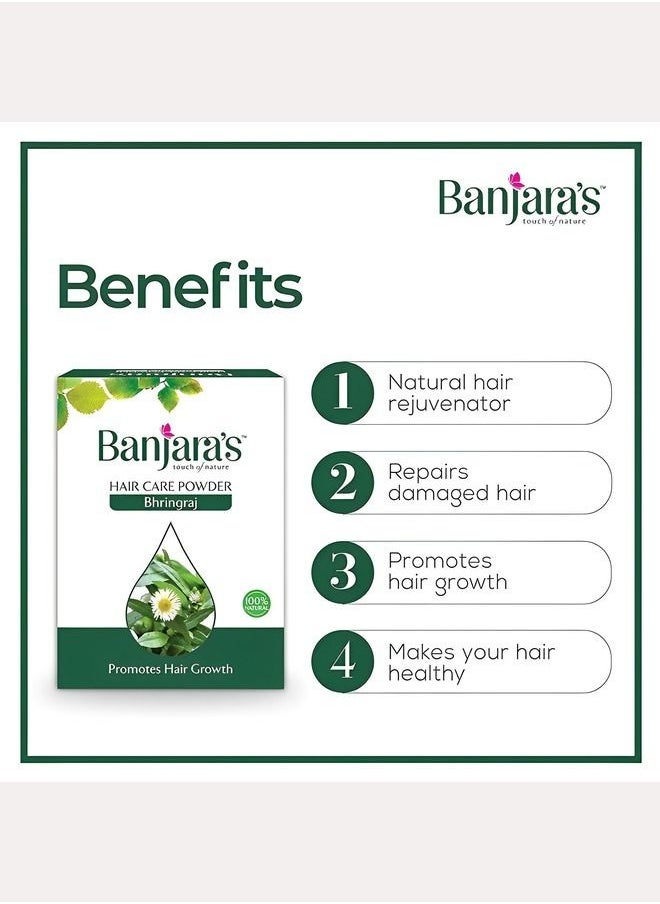 Banjara's Bhringraj Hair Care Powder 100g - pzsku/Z9C21DA571117265E55C2Z/45/_/1691147537/8ce6bfdb-e545-4449-a096-79cb653b9ae7