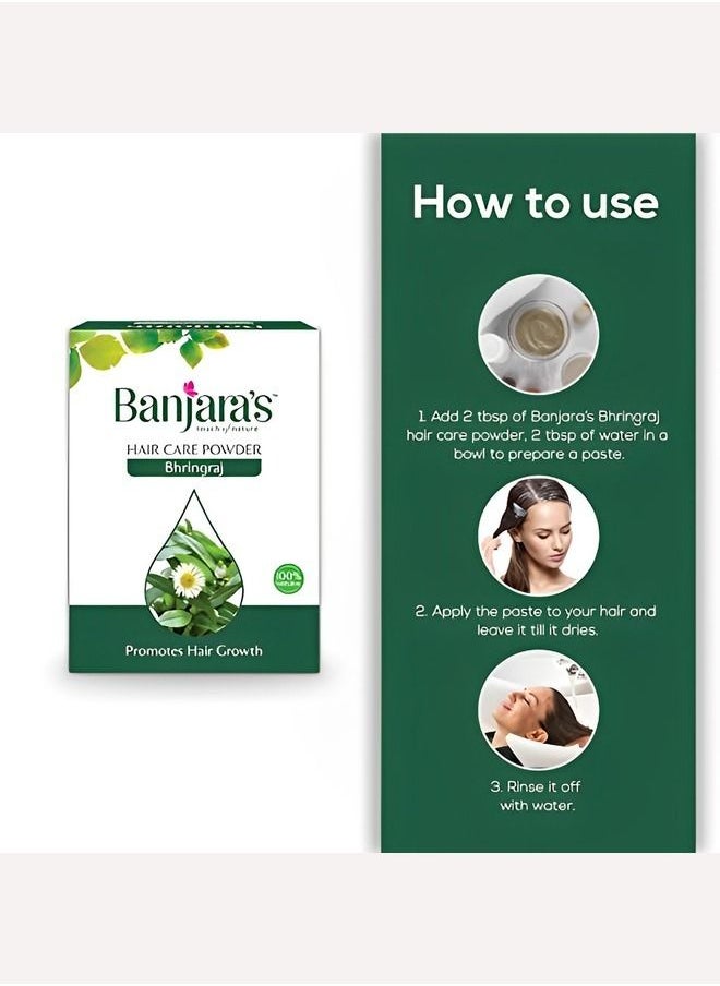 Banjara's Bhringraj Hair Care Powder 100g - pzsku/Z9C21DA571117265E55C2Z/45/_/1691147538/5bce2dc0-4527-4edd-abae-2f48ed4c7713