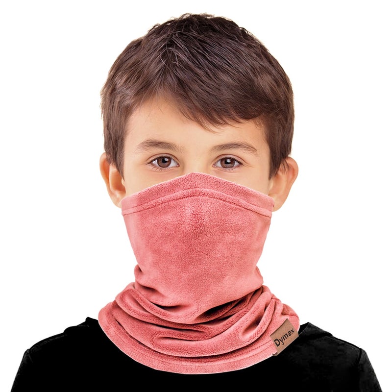 Dymex Kids Neck Warmer Gaiter Winter Fleece Face Neck Cover Balaclava Cold Weather Windproof Face Mask for Boys Girls - Image 2