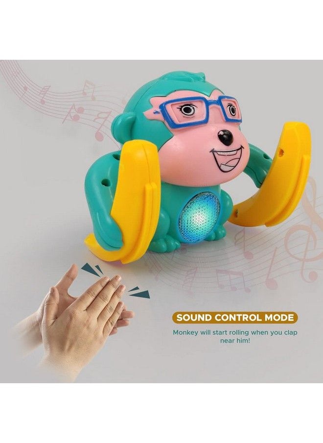 Dancing Monkey Musical Toys For Kids 360° Baby Spinning Rolling Doll Tumble Toy With Voice Control Musical Light And Sound Effects With Sensor (3+ Months Multicolor) - pzsku/Z9C21F8D9A351AE329EAEZ/45/_/1692784059/c03484a9-becd-4ec2-aef0-a07cdb2ed287