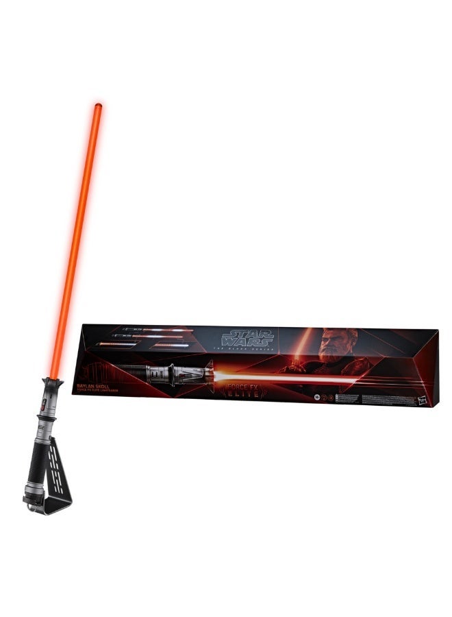 Star Wars The Black Series Baylan Skoll Force FX Elite Lightsaber - Image 1