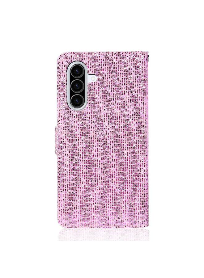 اس-توب جراب لهاتف Samsung Galaxy A36 5G مصنوع من الجلد اللامع مع طبقة من البودرة - Image 3