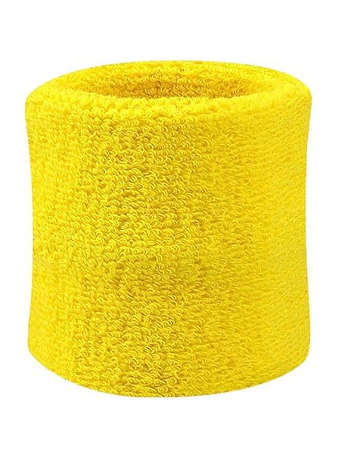 Generic Wrist Towel for Athletes yellow Color