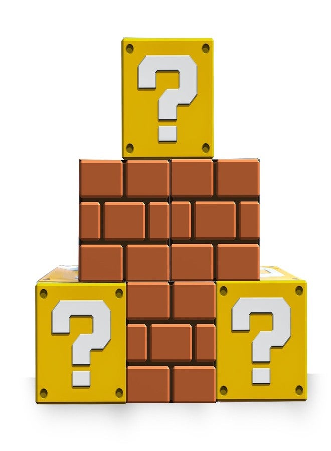 Eylola 6PCS Big Party Boxes For Birthday Party 11.8 x 11.8 Inch Question Boxes Brick Boxes For Video Game Theme Party Decorations - Image 1