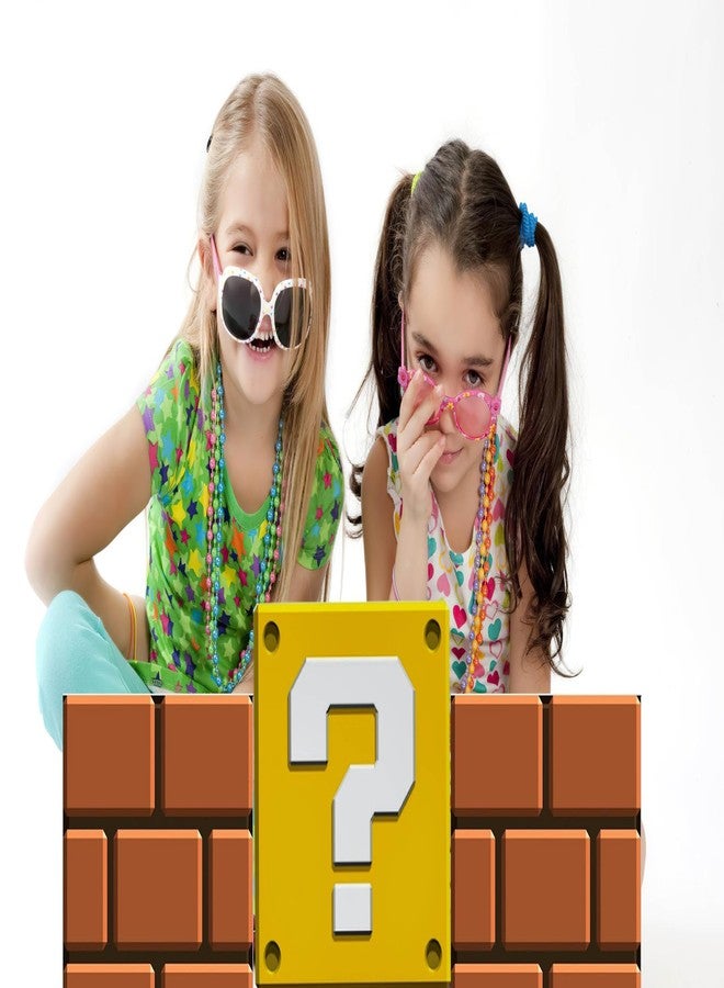Eylola 6PCS Big Party Boxes For Birthday Party 11.8 x 11.8 Inch Question Boxes Brick Boxes For Video Game Theme Party Decorations - Image 5
