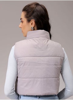 Freehand Women Regular Fit Solid Quilted Jacket  - Image 2