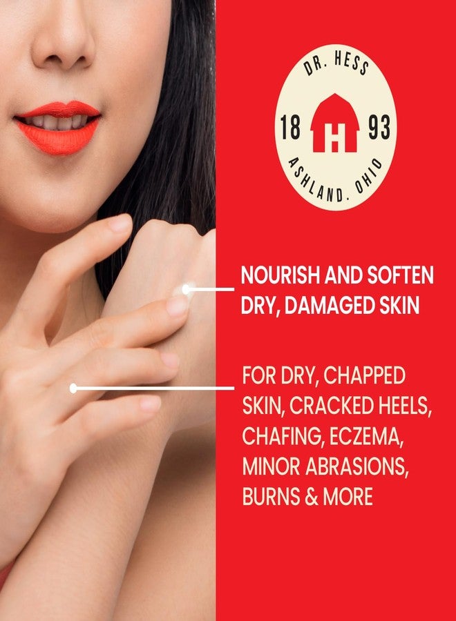 Dr Hess Dr. Hess Genuine Hand Cream, Nourishing lotion for Dry, Cracked Hands & Heels, Eczema Relief, with Lanolin, Beeswax, Olive Oil & Vitamin E, Cruelty-Free, Paraben & Sulfate-Free, 4 oz, 2 Pack - Image 5