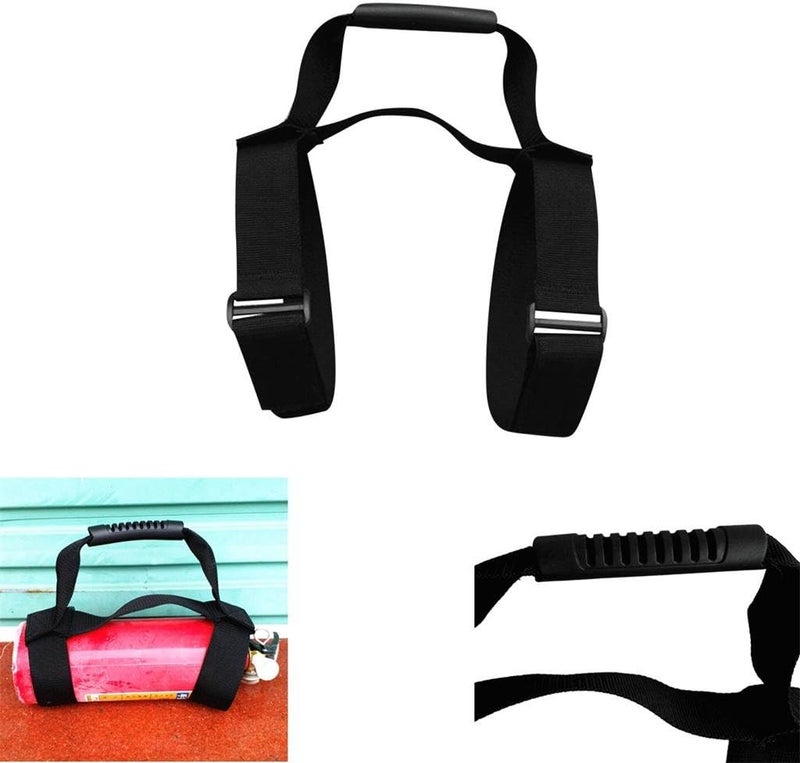 klarako Heavy Duty Fully Adjustable Strong Webbing Scuba Diving Diver Tank Air Cylinder Bottle Carrying Strap with Comfortable Handle - Image 3