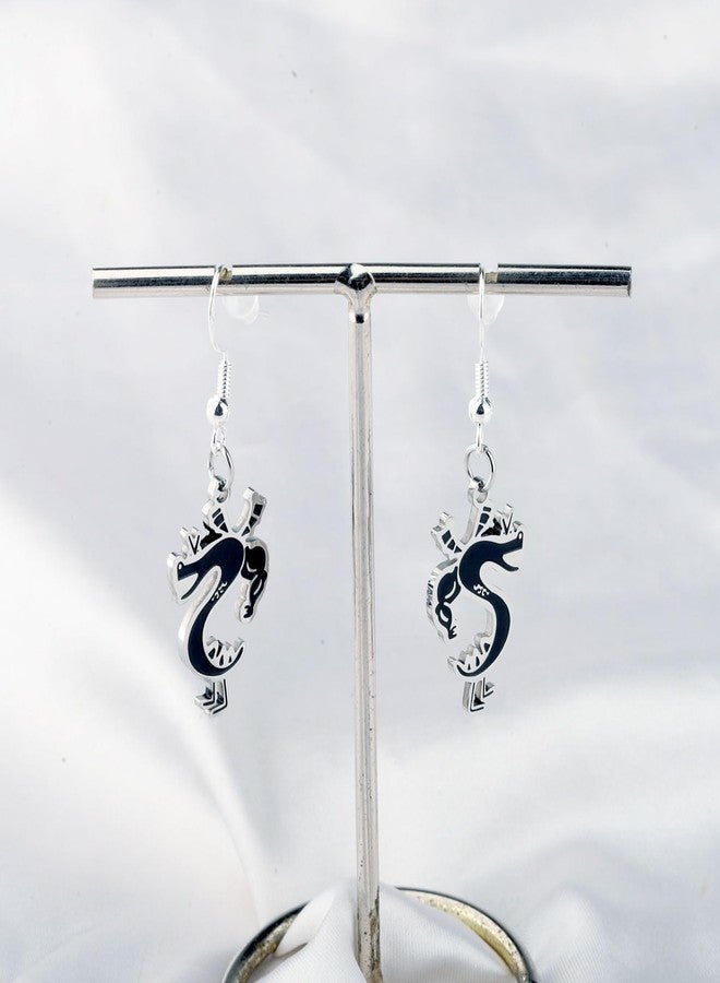 FAADBUK Cartoon Series Inspired Gift Fire Dragon Lover Gift Fire Dragon Charm Earring For Her (Fire Dragon Earring) - Image 3