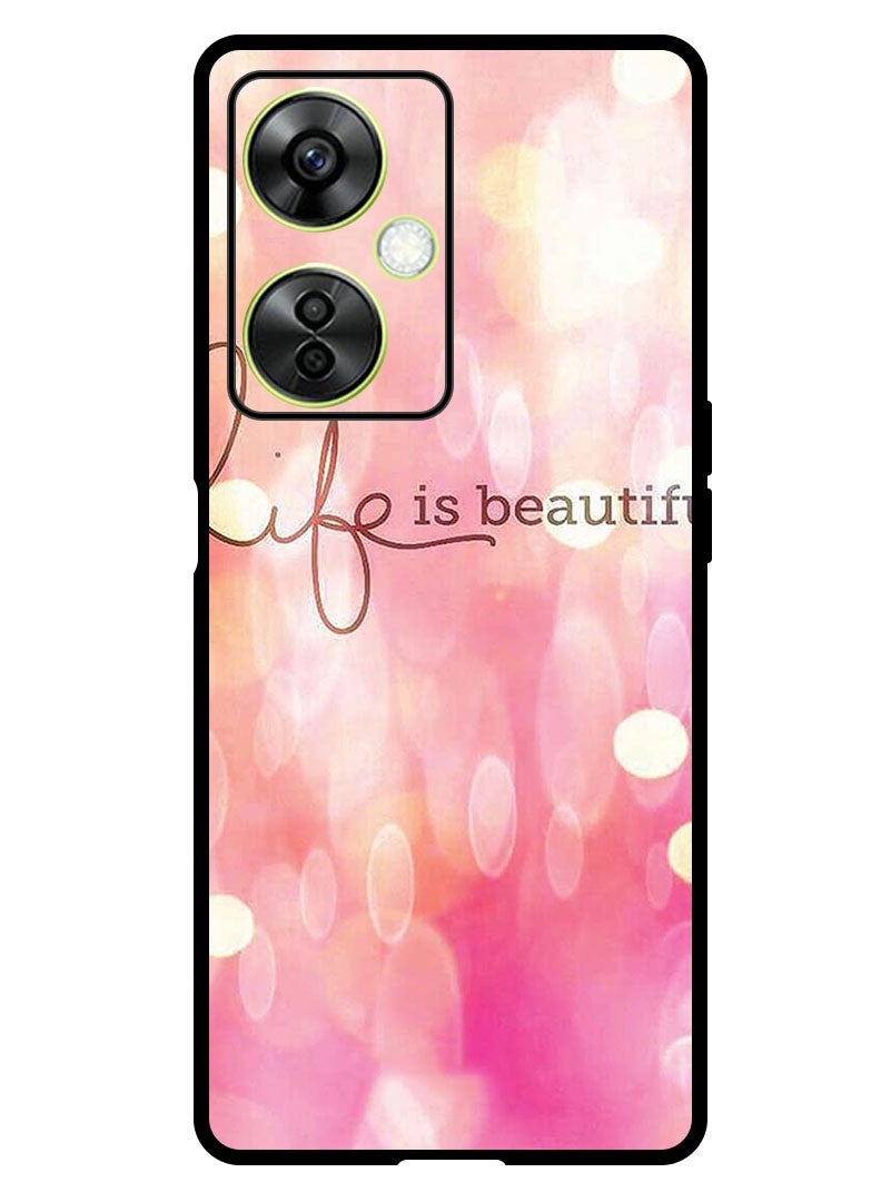 Theodor Protective Case Anti Scratch Shock Proof Bumper Cover For OnePlus Nord CE 3 Lite Life Is Beautiful - Image 1