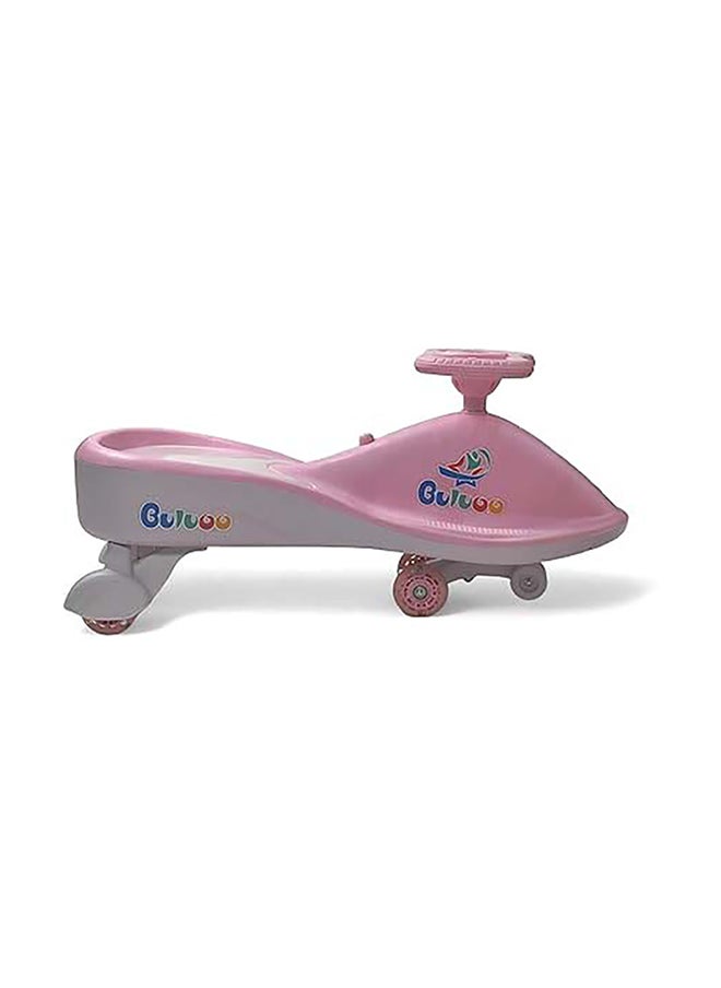 AL BADER Magic Swing Cars for Kids, Twister Magic Ride on Kids Car with LED Wheels, Kids Push Ride on Car With Lighted Seat, Strongest and Smoothest Twister Magic Ride Car for Kids With Music, Pink.  - Image 5