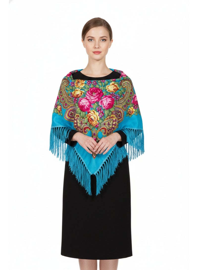 دىدانيالا شال قطن نسائي بشراريب من ميلا - Image 2