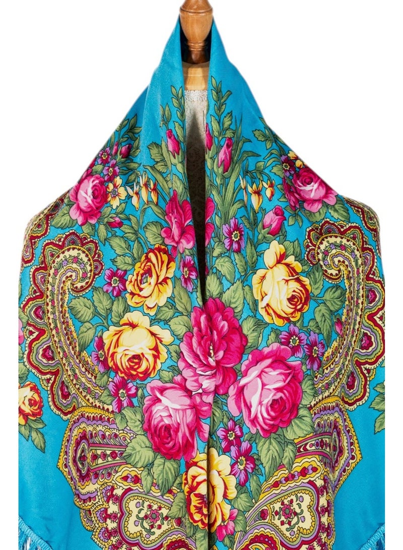 دىدانيالا شال قطن نسائي بشراريب من ميلا - Image 3