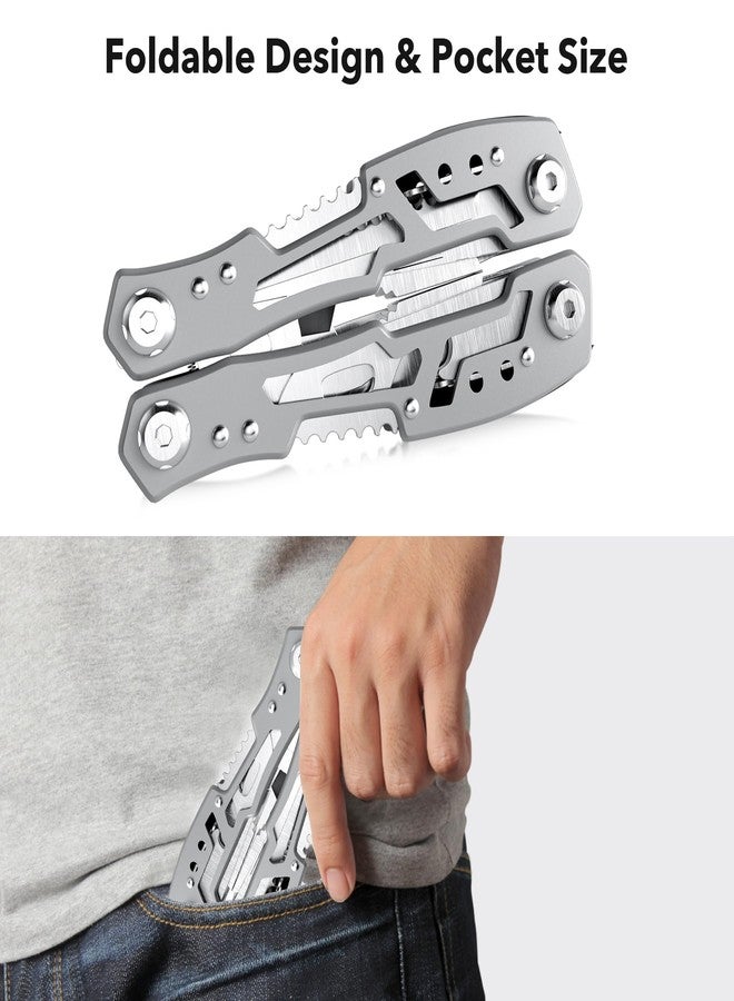 fangfo Rebar Multitool with Premium Replaceable Wire Cutters and Saw, - Image 4