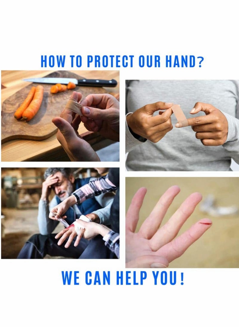 قفازات مقاومة للقطع - قفازات عمل شبكية من الفولاذ المقاوم للصدأ للحماية أثناء تقطيع اللحوم وصيد السمك باللونين الرمادي والأبيض، عدد 2 قطعة (م) - Image 2