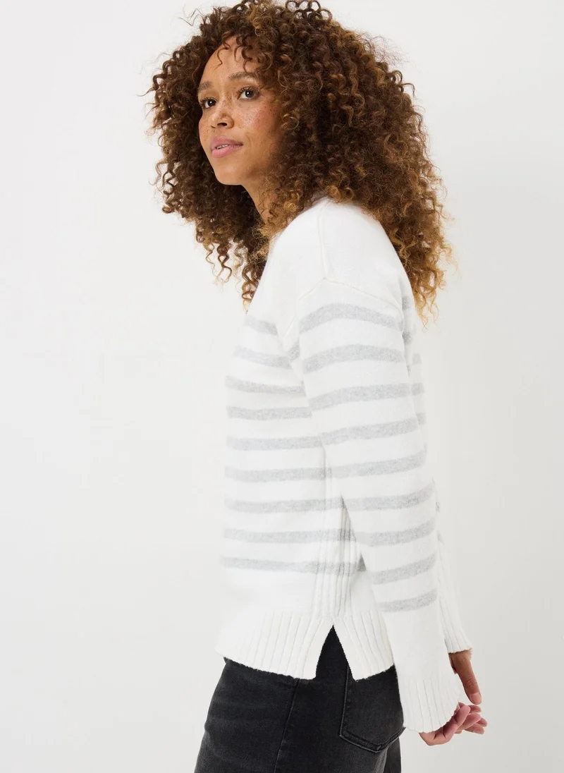 Matalan Cream Stripe Jumper