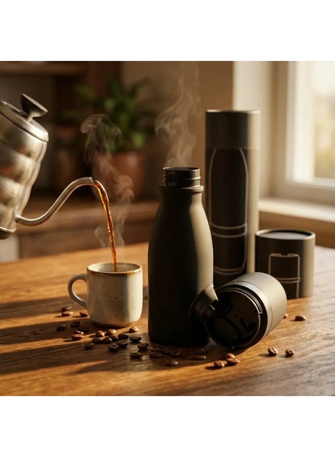 Premium 800ML Stainless Steel Thermal Water Bottle – Vacuum Insulated, Leak-Proof Lid with Rin - Image 4