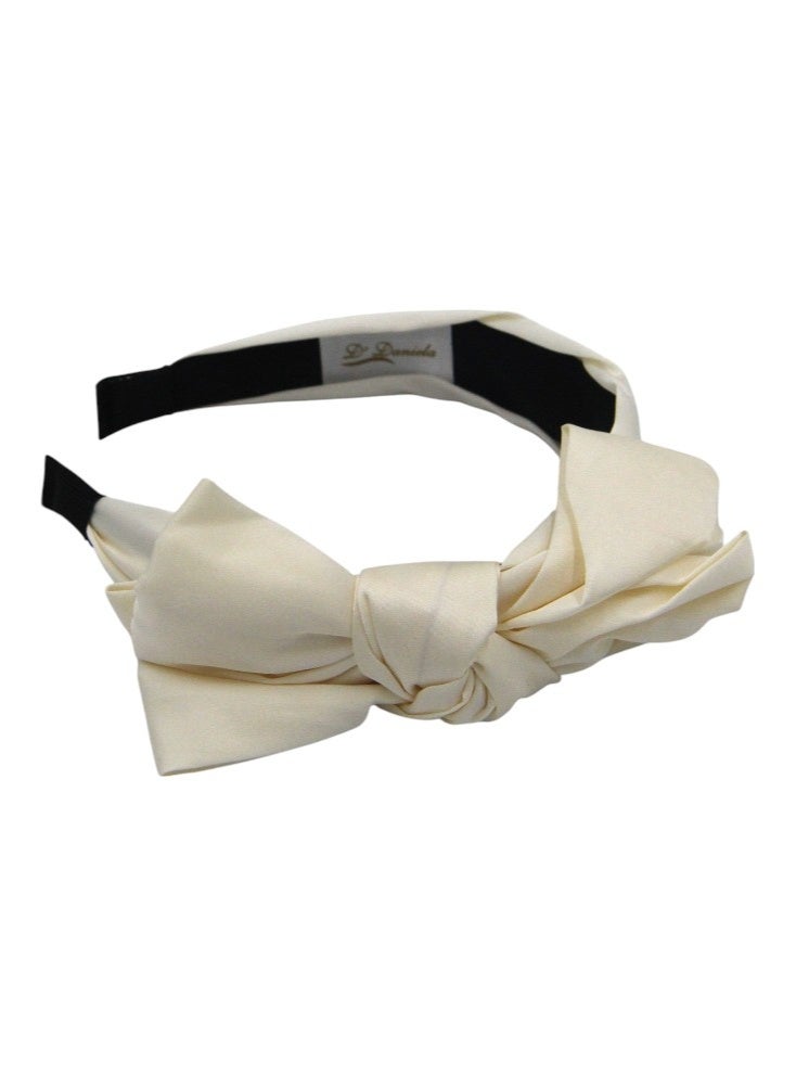 Bidani Top-knot headband - Cream - Image 3