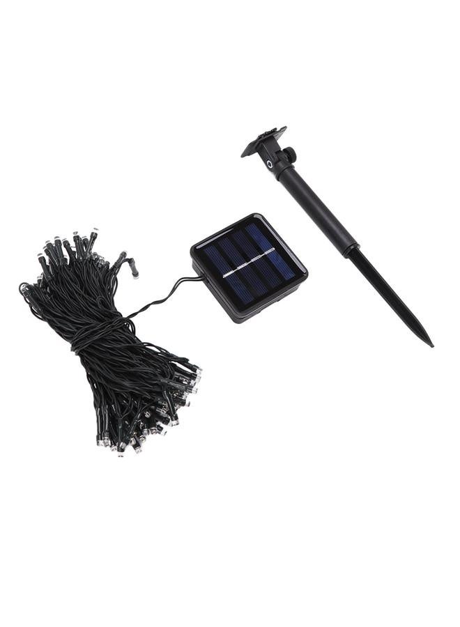 NIBEMINENT Solar String Lights Decorative 100 LED 8 Modes IP65 Waterproof 39.4ft Solar Power String Light for Outdoor Garden White  - Image 4