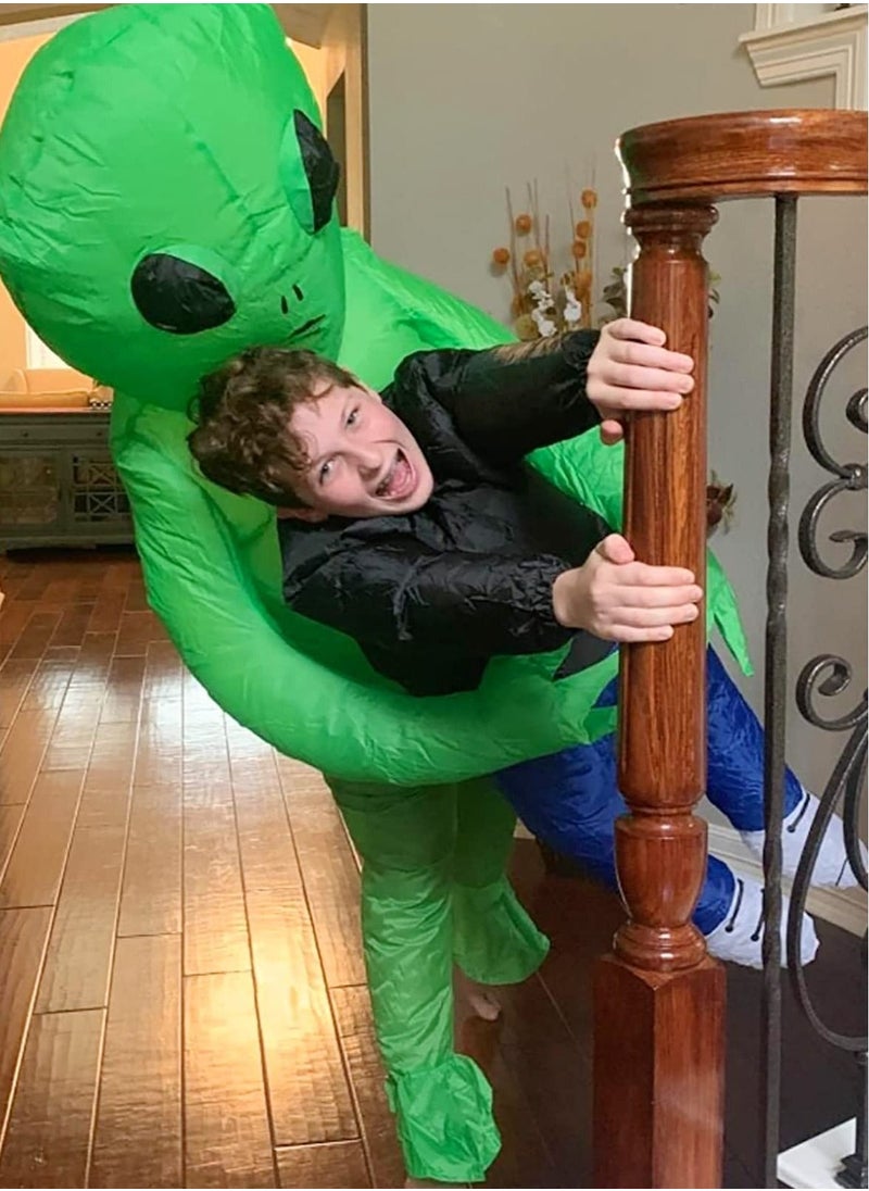 Generic Inflatable Alien Costume, Inflatable Alien Hold Me Costume Costume for Adults and Kids (for 150-190cm)  - Image 5