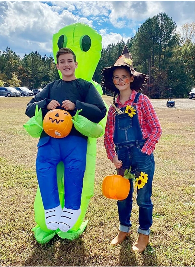 Generic Inflatable Alien Costume, Inflatable Alien Hold Me Costume Costume for Adults and Kids (for 150-190cm)  - Image 4