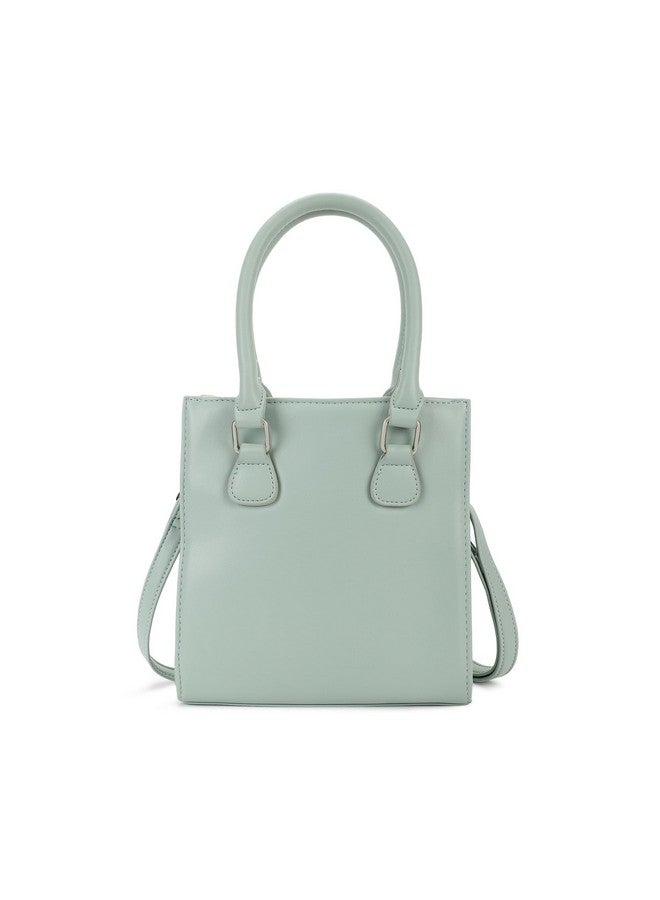 Fastrack Quilted Satchel For Women, Ladies And Girls | Stylish And Trendy Satchel Handbag For Girls, Ladies And Women | Made Up Of Premium Semi-Pu Material, Green - Image 4