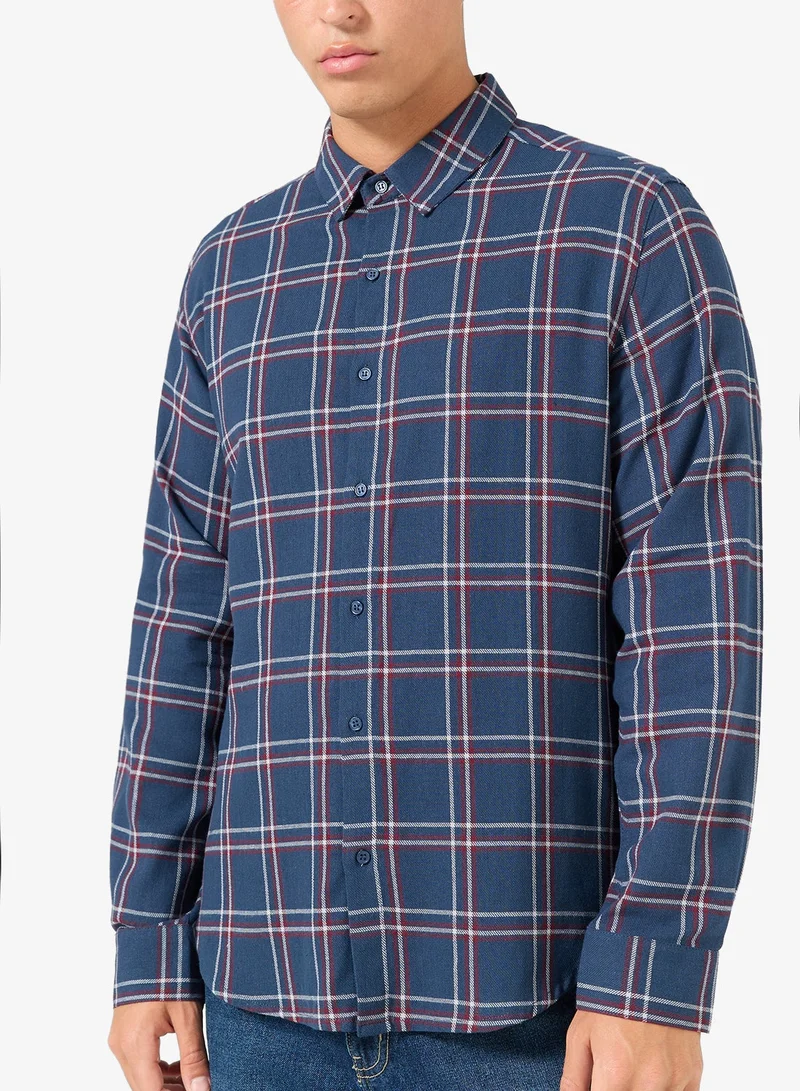 Seventy Five  Regular Fit Classic Shirt for Men | Best Price UAE