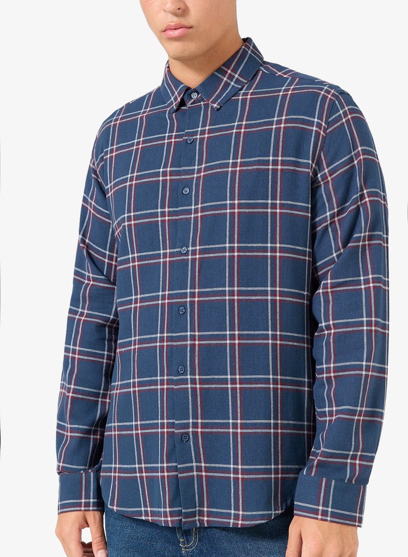 سفنتي فايف قميص كلاسيكي بقصة عادية - Image 3