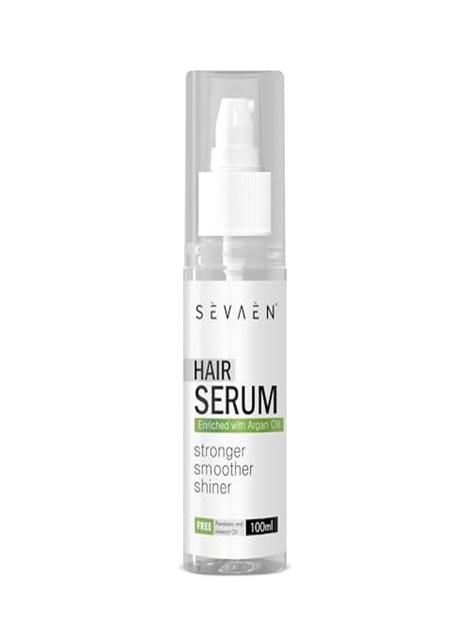 Sevaen Hair Serum With Argan Oil | Strong, Smooth & Shine |For Freezy Hair And Dry hair | For All Hair Types (Unisex) - Image 2