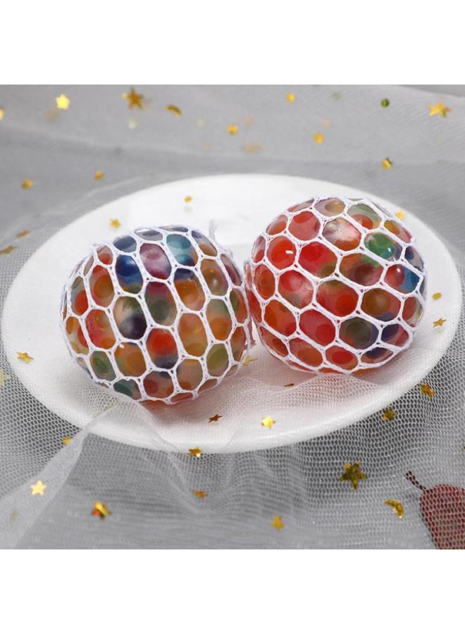 Decompression Vent Grape Ball Colorful Beads Creative Decompression Kneading Music Children's Day Activities Small Toys Children's Gifts-Color:12 Vent Grape Balls (6cm)-Specification:One Size Fits All