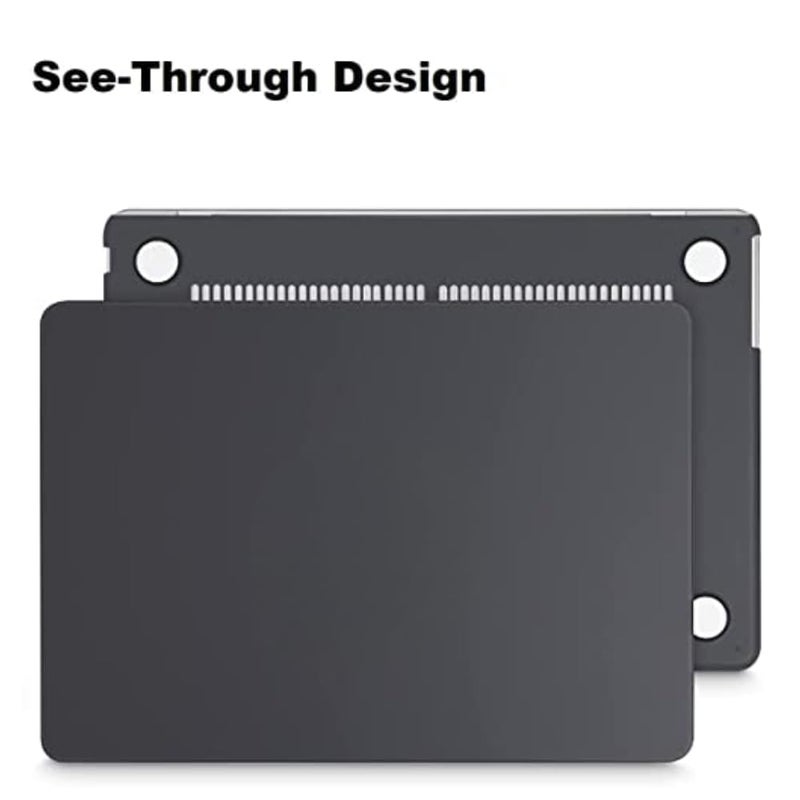 Tech Trendz Case Compatible with MacBook Pro 13 inch M2 A2338 Case A2251 M1 A2289 A2159 A1989 A1706 A1708 2024 2023 2022 2017 with Touch Bar, Hard Shell Cover, Matte Black (with Keyguard, Dustplugs) - Image 4
