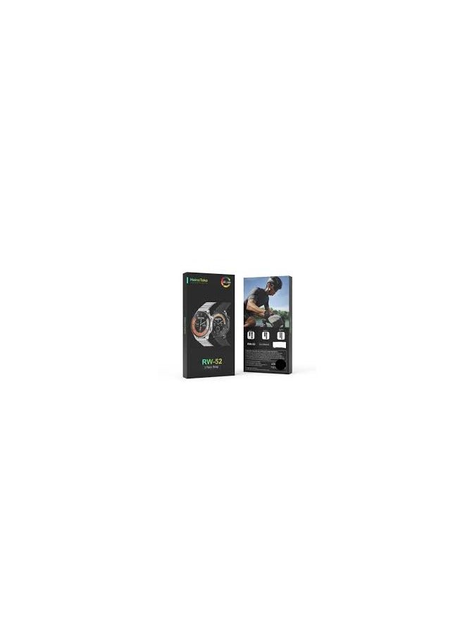 Haino Teko The HainoTeko RW-52 Smart Watch is stylish and versatile Black - Image 3
