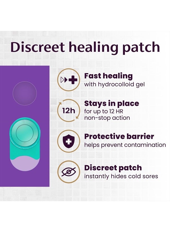 Mederma Discreet Cold Sore Healing Patch Twin Pack To Protect And Conceal Cold Sores 30 Patches - Image 2