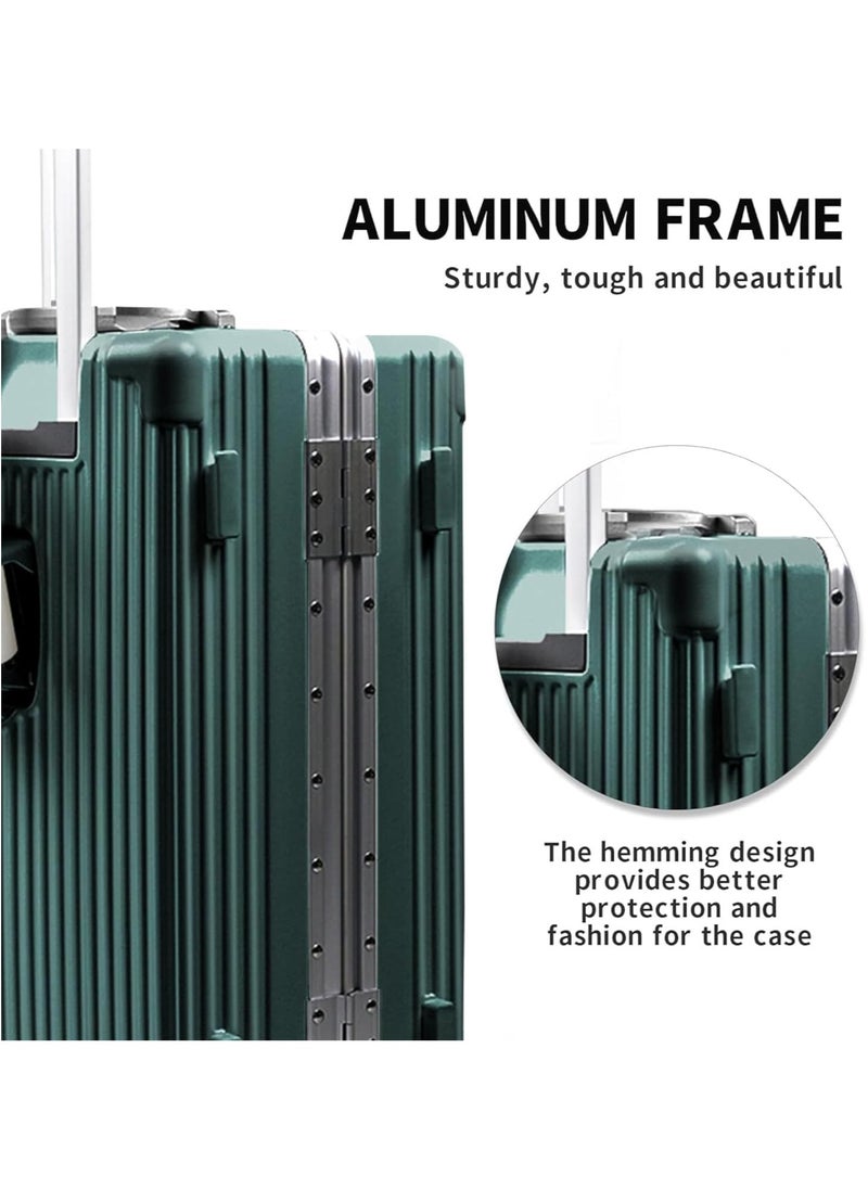 Piccasio Travel Luggage Carry-on, Lightweight Fashion Trolley with Spinner Wheels, Suitcase with Open Laptop Compartment for Unisex Adults  - Image 5