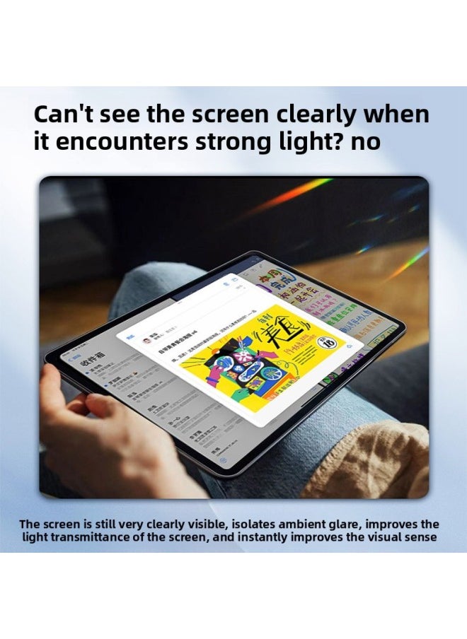 Generic - Flat AR Anti-reflection And Anti-reflection Film For IPad Anti-blue Light MatePad HD Film For Millet Anti-reflection Film-Color:Glory Tablet X8 Pro(11.5 Inches)-Dimensions:Ultra-clear Ar Anti-reflection Film (0.17mm Ultra-thin) - Image 1