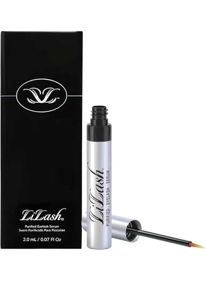 LiLash Eyelash Serum Advanced Lash Serum for Longer, Fuller Eyelashes, Enriched with Vitamin C, Promotes Natural Lash Growth & Strength – 2ml (3 Month Supply) - Image 1