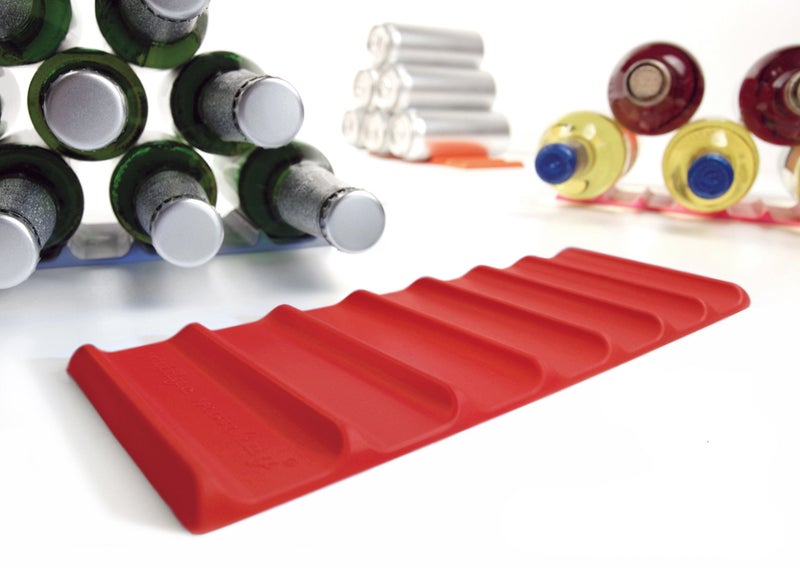 Cooks Innovations Drink Organizer for Fridge, Soda Can Refrigerator Organizers and Storage, Beer-Wine-Water Bottle Holder, Fridge Monkey - Durable Non-Slip Anti-Roll - Image 1