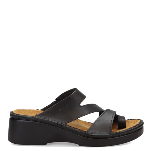 NAOT Women's Rome Sandal Black Matte Leather 7-7.5 M US - Image 2
