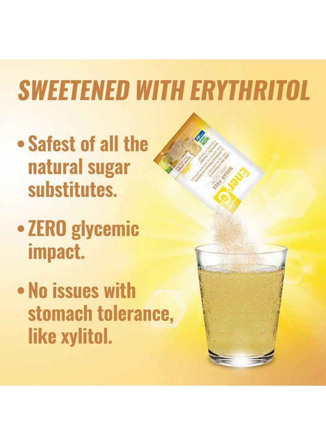 Ener-C Sugar Free Lemon Ginger Multivitamin Drink Mix 1000Mg Vitamin C Nongmo Vegan Real Fruit Juice Powders Natural Immunity Support Electrolytes Gluten Free 1Pack Of 30 - Image 5